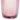 Set di 6 Bicchieri in cristallo rosa di Item International (240 ML)